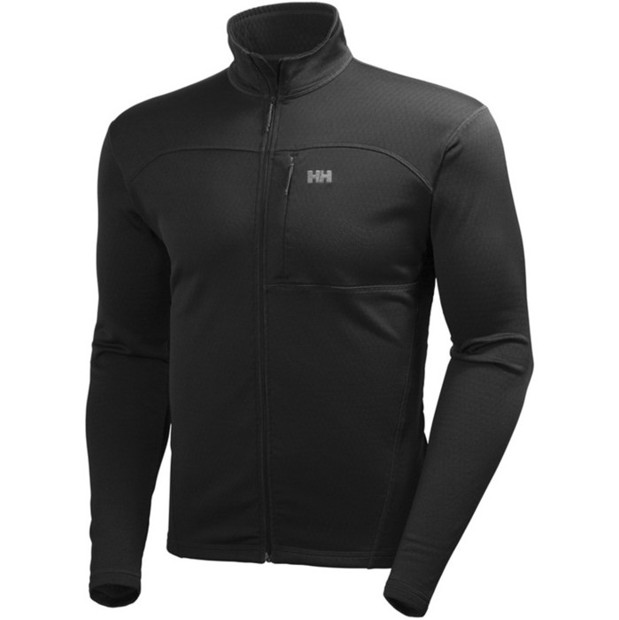 2018 Helly Hansen Mens Vertex Stretch Midlayer chaqueta negro 56028