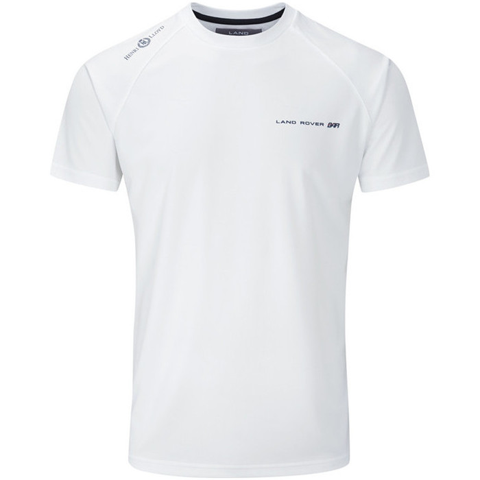 Henri Lloyd land Rover Bar Cool Dri Camiseta OPTIC WHITE B31024
