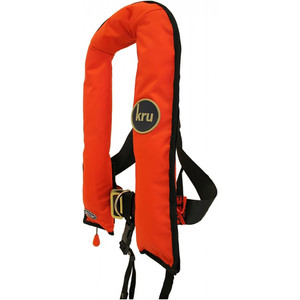 2019 Kru Junior XF Automatic Life Jacket with Harness Red LIF7569