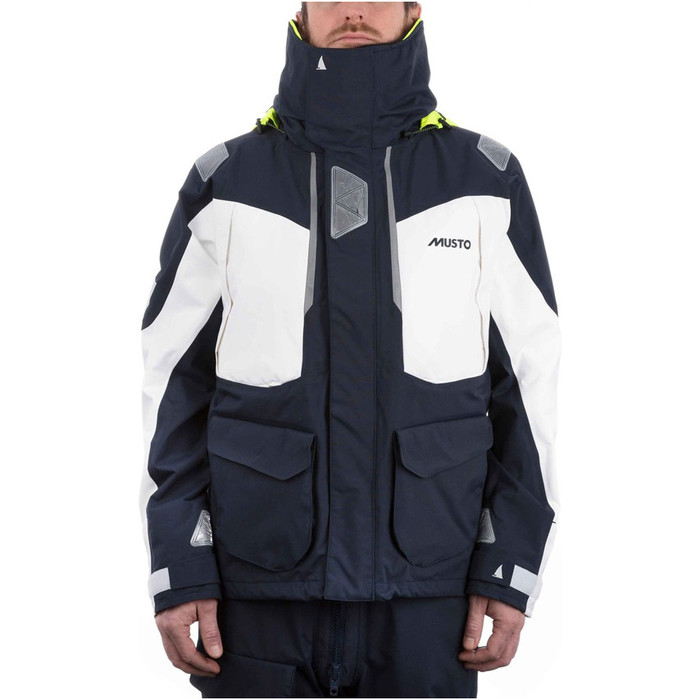 Musto BR2 Offshore Jacke WAHRE NAVY / WHITE SMJK052