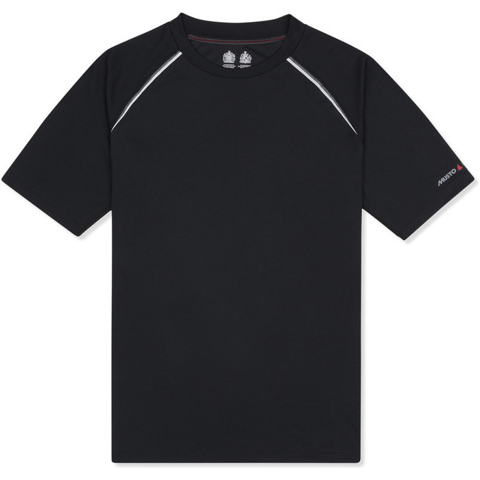 Musto Evolution Dynamic Kurzarm T-shirt Schwarz Emts018