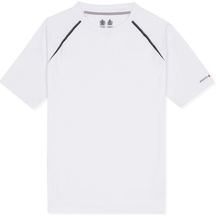 Musto Evolution Dynamic Camiseta De Manga Corta Blanca Emts018