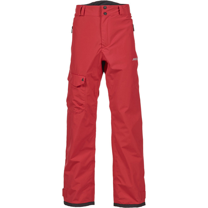 Musto Solent Pantalon De Navigation  Voile Avec Dos Gore-tex True Red Sl0100