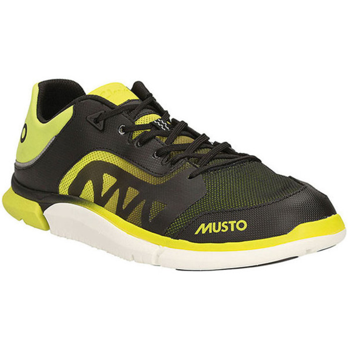 Musto Trilite Performance Chaussure de navigation Noir / Lime FS0820 / 30