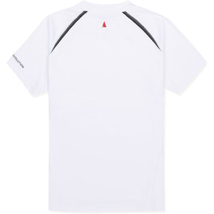 Musto Dame Evolution Dynamic Kortrmet T-Shirt WHITE EWTS010