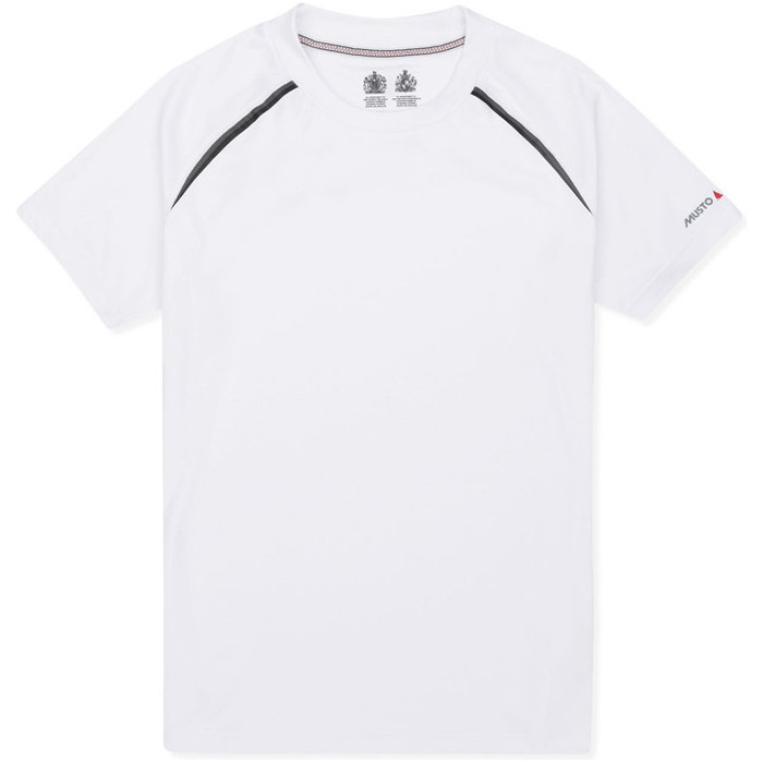 Musto Damen Evolution Dynamic Kurzarm T-Shirt WHITE EWTS010