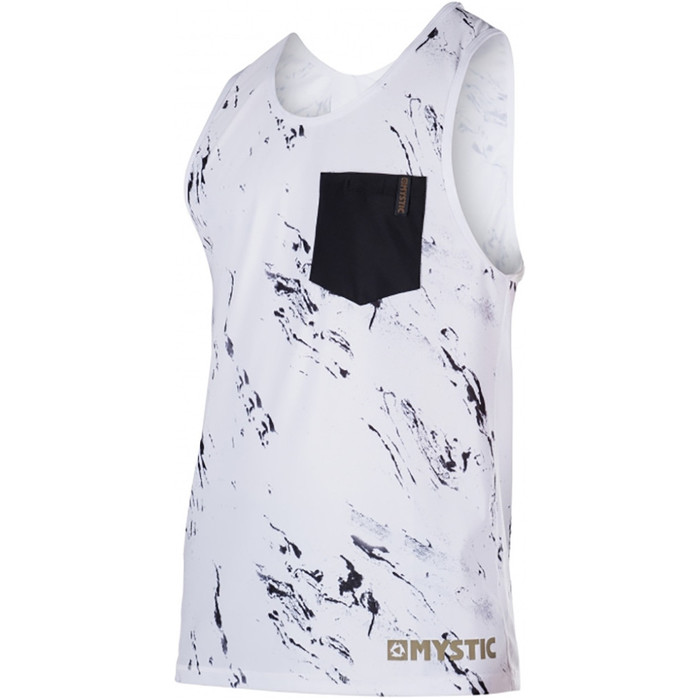 Mystic Stone Loosefit Camiseta Sin Mangas De Dry Rpido Blanco 170283