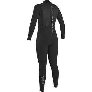 O'neill Mulheres Epic 3/2mm Gbs Back Zip Wetsuit Preto / Preto 4213