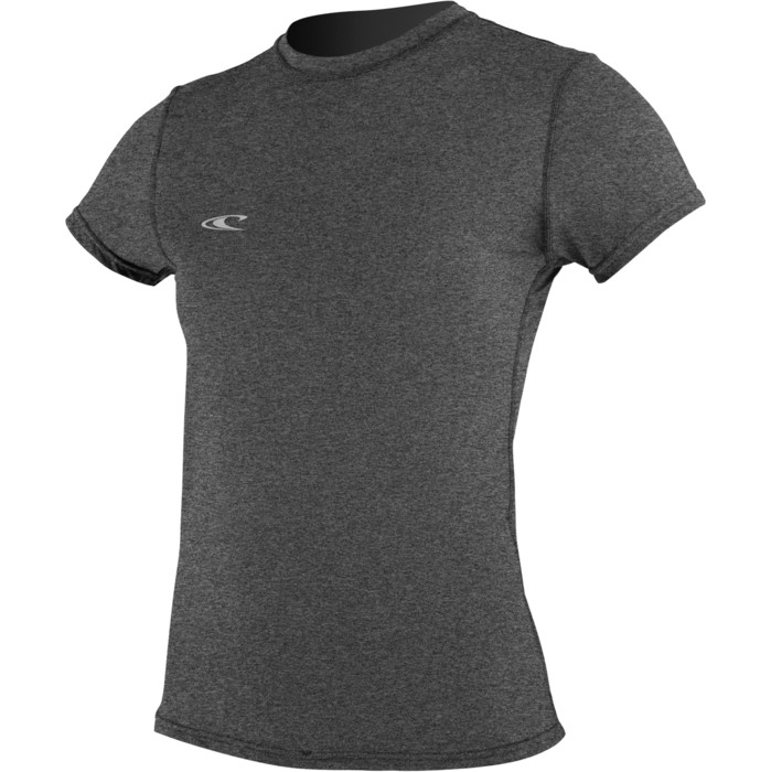 O'Neill Tee-shirt de surf  manches courtes hybride pour femme GRAPHITE 4675