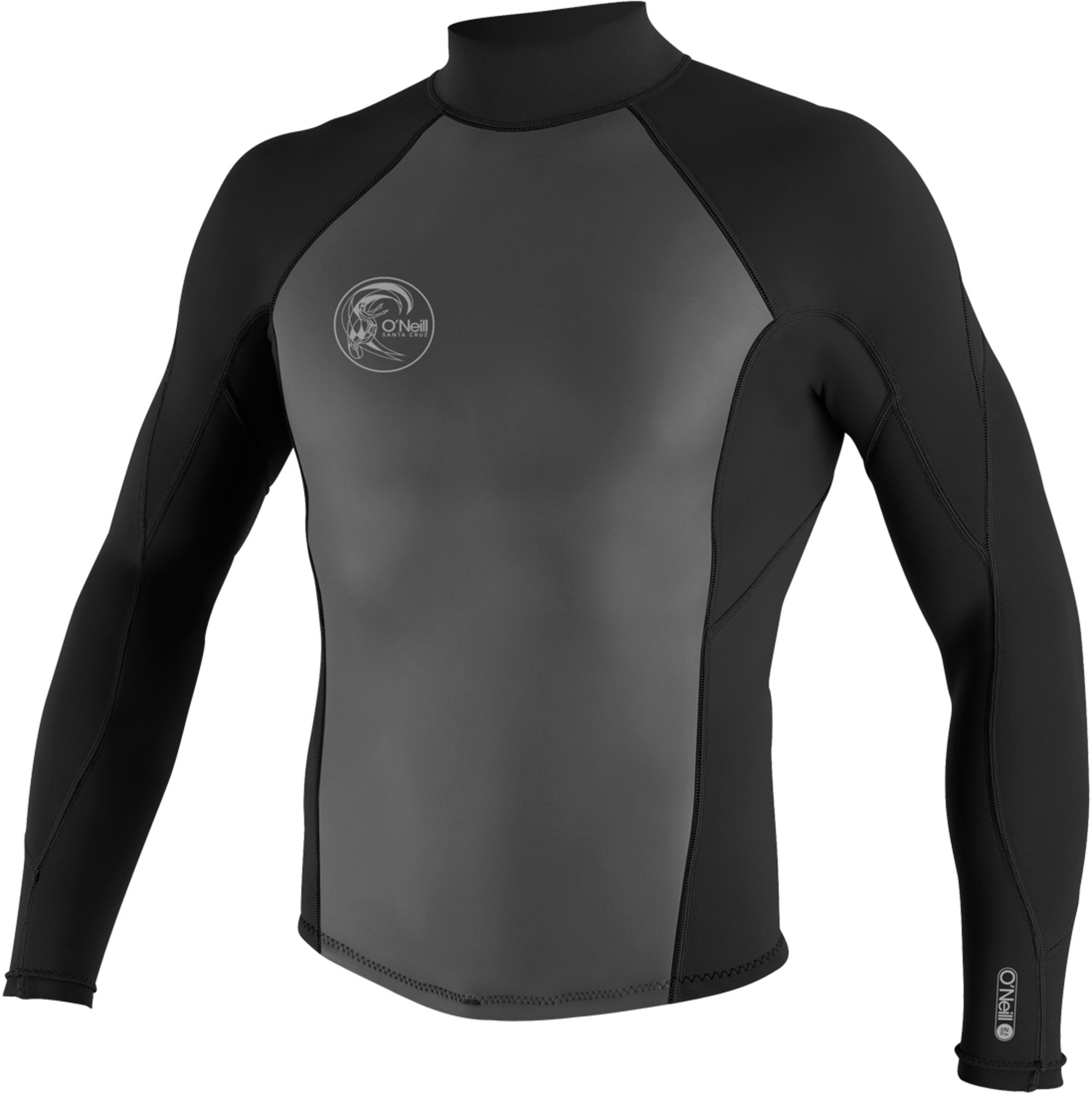 2023 O'Neill Mens O'riginal 2/1mm Wetsuit Jacket 4465 Black Wetsuit
