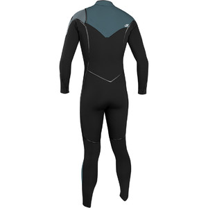 O'Neill Youth Psycho One 4/3mm Chest Zip Wetsuit SLATE / GRAPHITE 4968