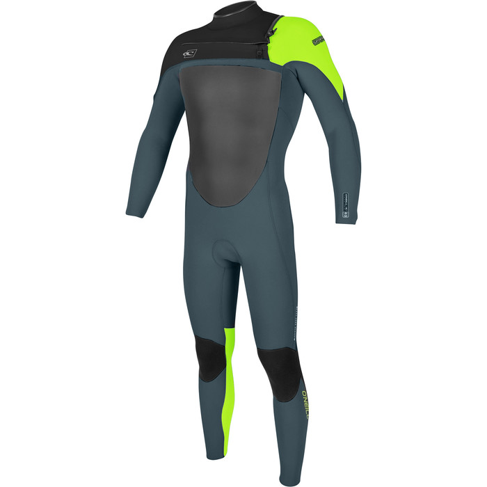 O'Neill Youth Superfreak 3/2mm Chest Zip Wetsuit GRAPHITE
