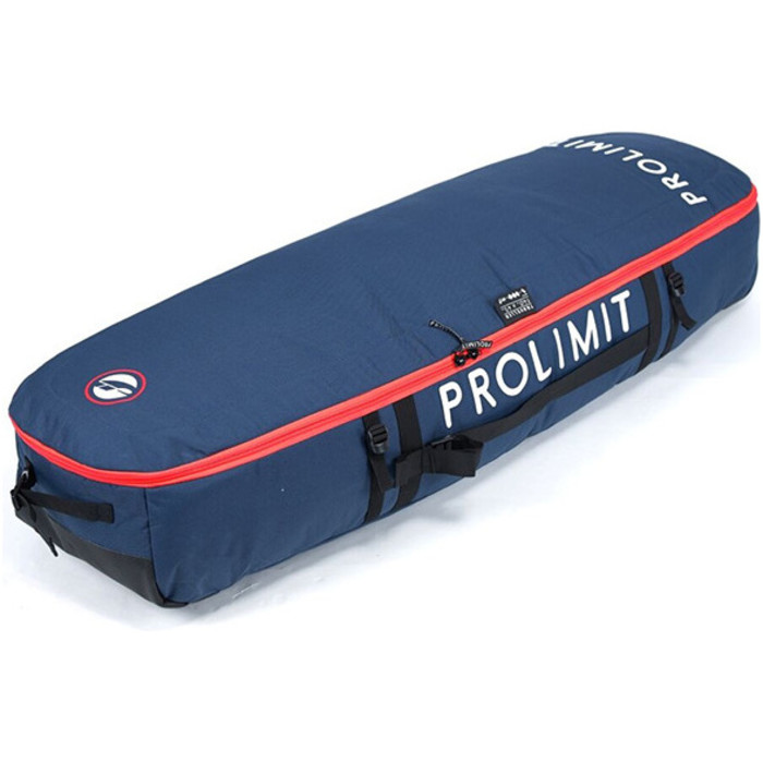 2017 Prolimit Kitesurf Traveller Roul Boardbag 150x45 Bleu / Rouge 73370