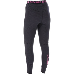 Prolimit mujer SUP Athletic Pantalones de Dry rpido Negro / Rosa 64760