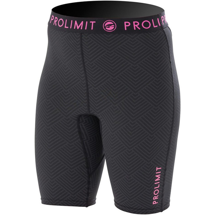 Prolimit Vrouwen Sup Snel Dry Shorts Zwart / Roze 74790
