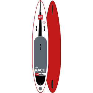 2017 Red Paddle Co 12'6 corsa gonfiabile Stand Up Paddle Board + Bag Pump Paddle & GUINZAGLIO