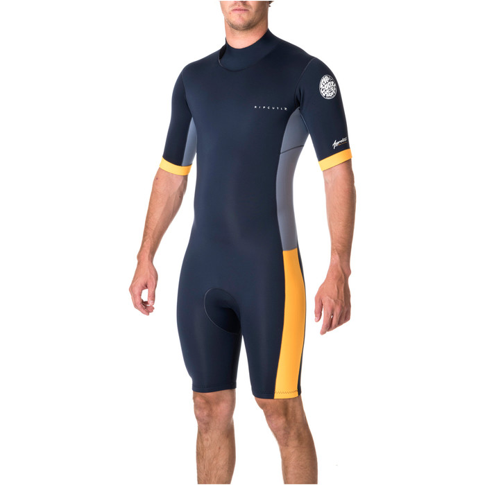 Rip Curl Aggrolite 2mm Back Zip Spring Shorty Wetsuit Ardsia Wsp6am