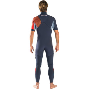 Rip Curl E-Bomb 2mm Zip Free Short Sleeve Wetsuit RED WSM6TE