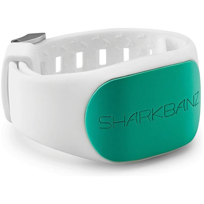 2024 Sharkbanz 2 - Magnetisk Shark Repellent Band Hvid / Seafoam