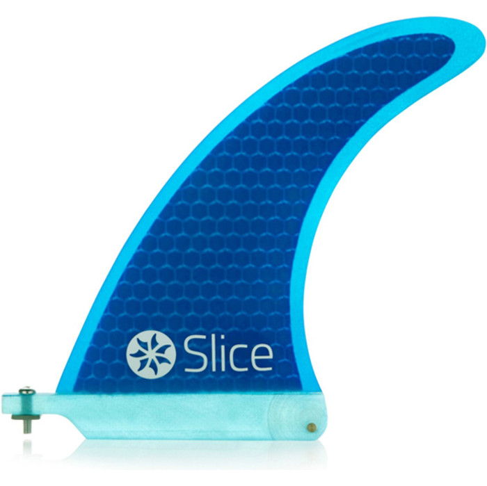 2024 Slice RTM Hexcore Frosted Center Fin 9 "BLUE SLI-07A