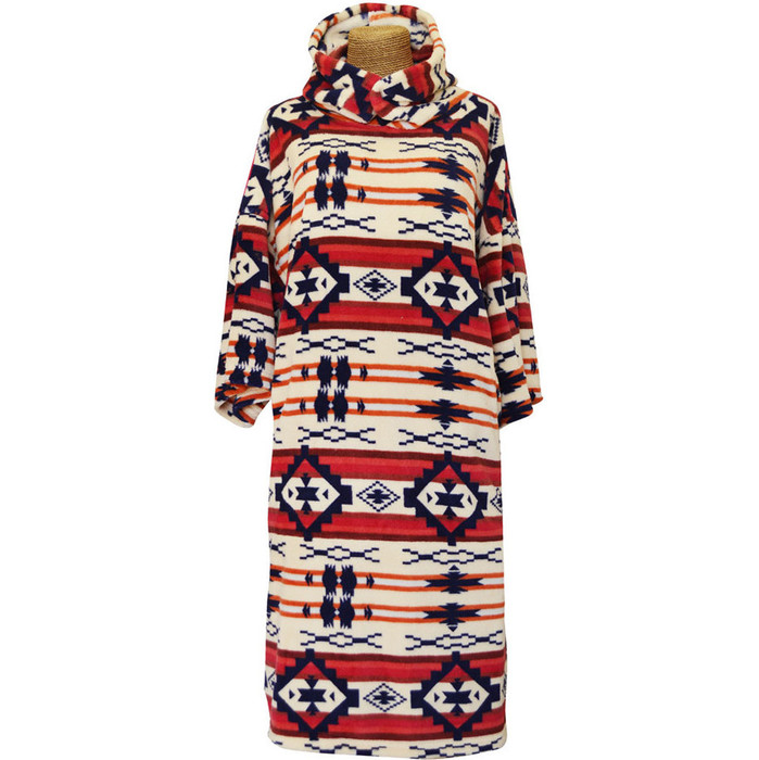 2017 TLS SURF HOODED CHANGING ROBE / PONCHO - AZTEC