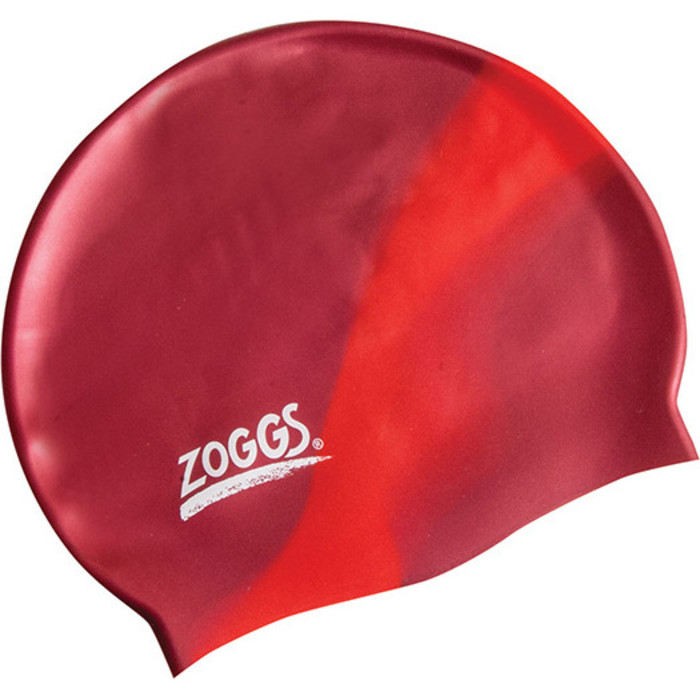Zoggs Junor Multicolore bonnet de bain rouge / orange 300634