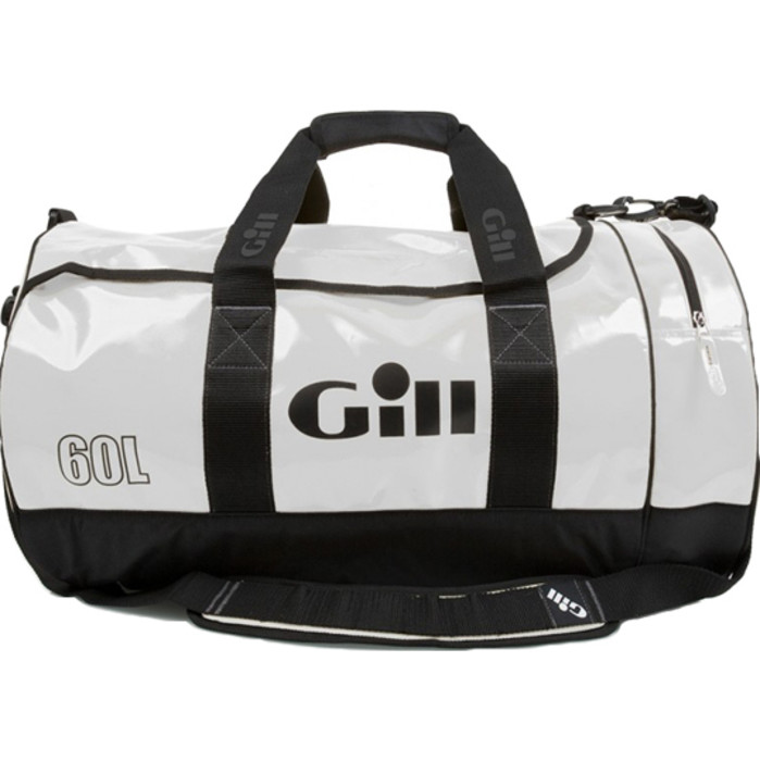 2019 Gill 60L Tarp Barrel Bag WHITE L061