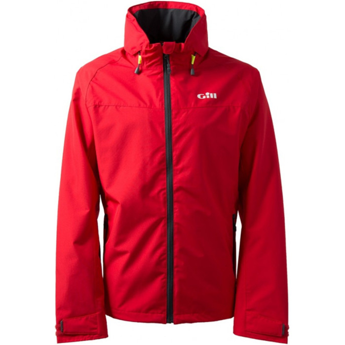 2021 Gill Mens Pilot Jacket BRIGHT RED IN81J