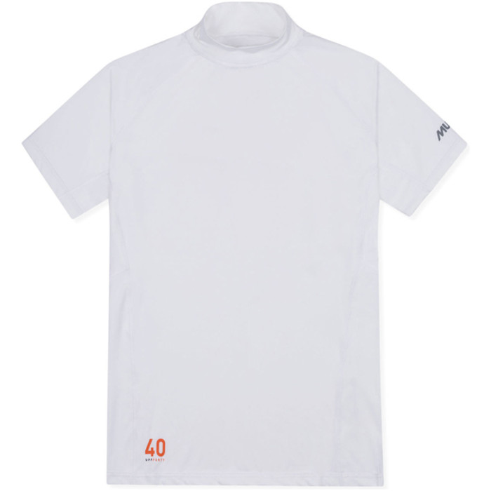 2022 Musto Hurtigt Dry Performance Kortrmet T-shirt Hvid Smts022