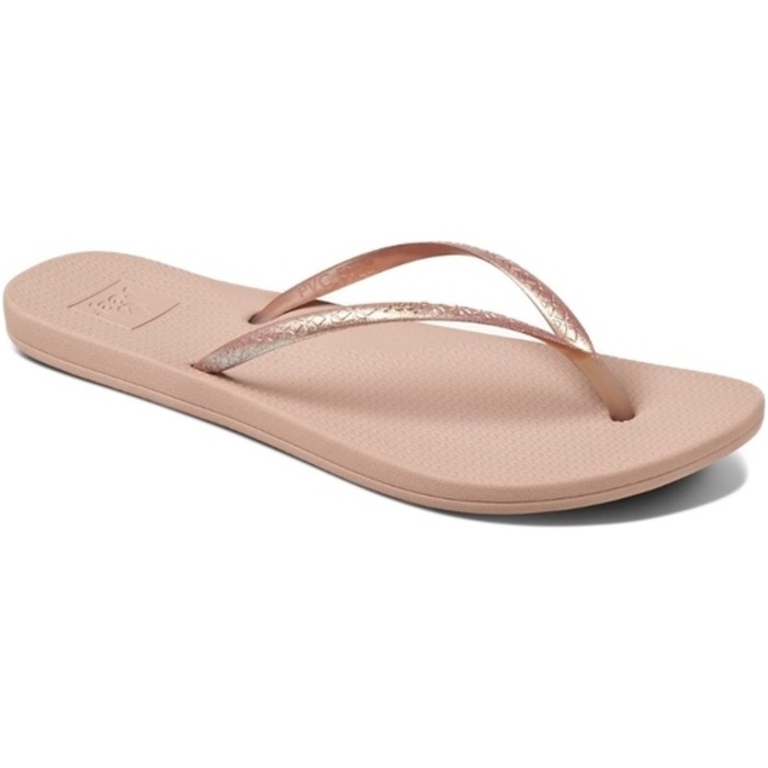 Flap Flops Ouro Das Mulheres Do Reef Luxe Aumentou Ouro Rf0a3ol8rg