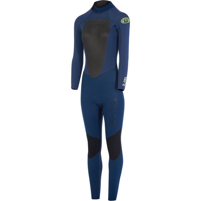 Animal Dames Lava 5/4 5/4/3mm Back Zip Gbs Wetsuit Donker Navy Aw7wl301