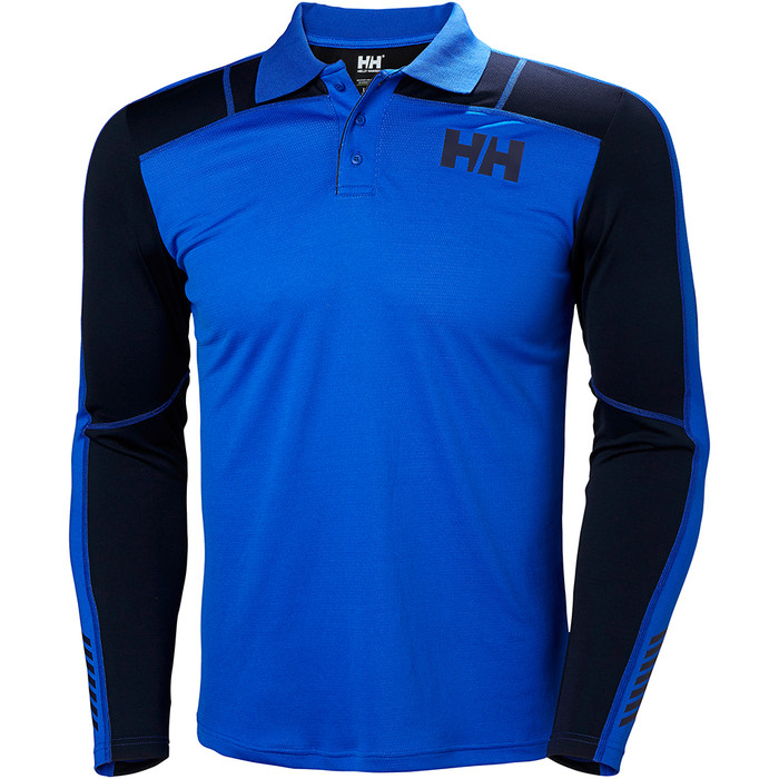 2019 Helly Hansen Lifa Active Lys Ls Polo Olympisk Bl 49332