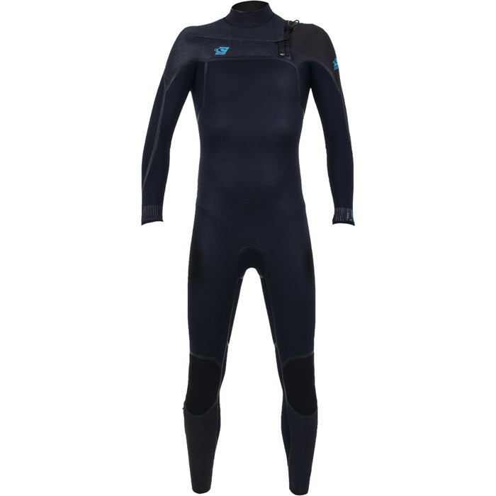 2020 O'neill Jeugd Psycho n 5/4mm Chest Zip Wetsuit Abyss / Zuur Was / Raaf 4995