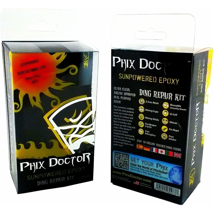 2019 Phix Doctor Sun Powered Epoxy Kit Standard 2.5oz PHD-003