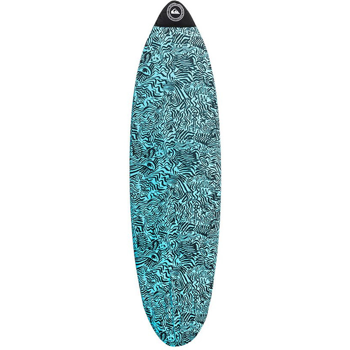 2019 Quiksilver Euroglass Funboard Surfboard Sok 7'6 "blauw Eglqfunb76