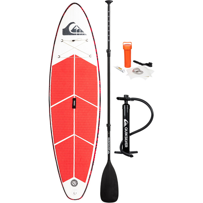 2019 Quiksilver Euroclass Isup Performer 9'6 "x 30" Inflvel Stand Up Paddle Board Paddle Inc, Saco, Coleira E Bom