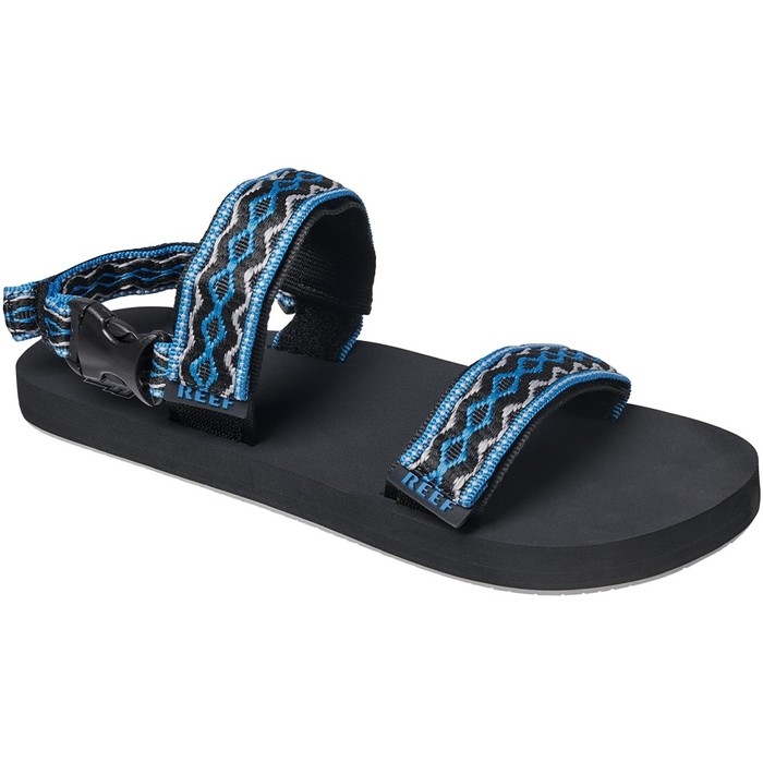 Reef Mens Convertible Flip Black/Grey/Blue RF0A2YGC | Footwear | Watersports Outlet