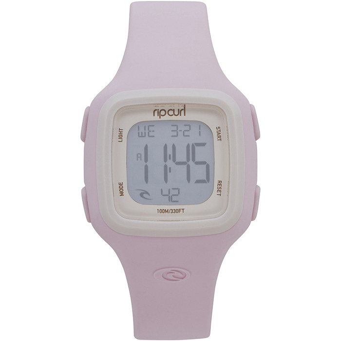 2019 Rip Curl Curl Dames Candy2 Digitaal Siliconen Horloge Roze Roos A3126g