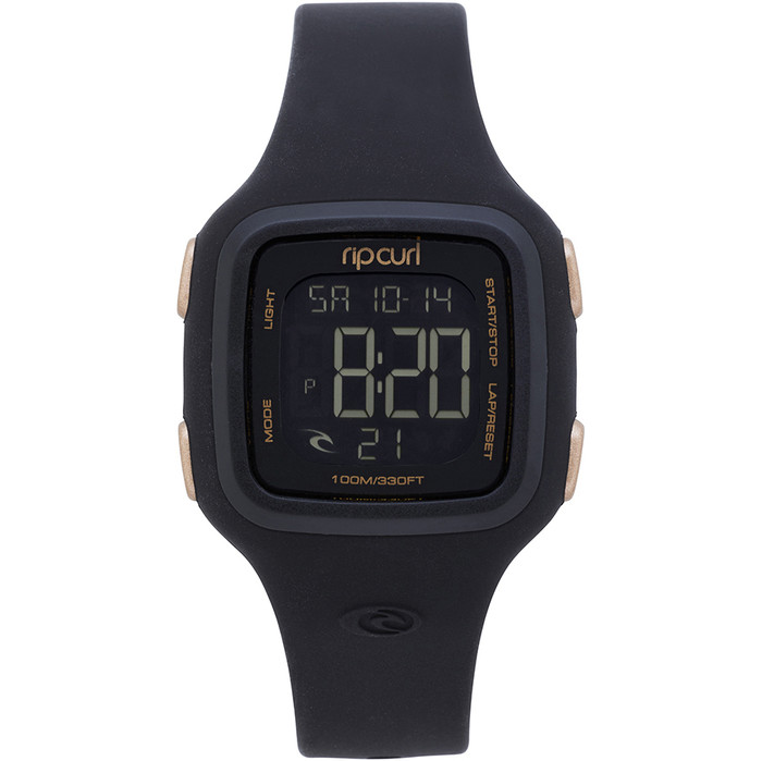 2019 Rip Curl Womens Candy2 Digital Silicone Watch Rose Gold A3126G