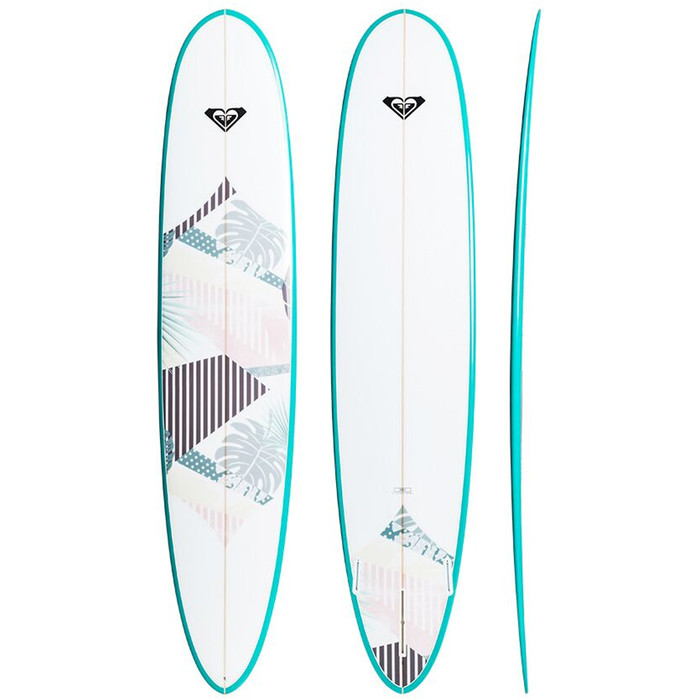 2019 Roxy Euroglass Longboard Surfboard 9'1 "verrckt Victoria Eglcrazyva