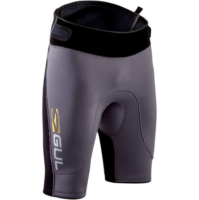 2020 GUL Mens Code Zero 3mm Neoprene Shorts CZ8305-B7 - Black / Grey