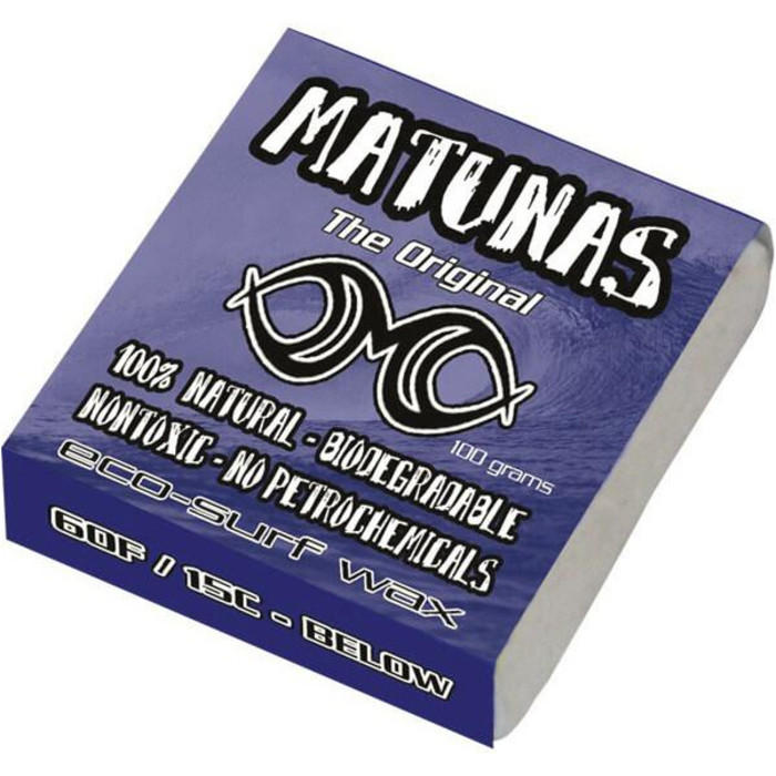2024 Matunas Eco-Wax Cold Water Wax MT2 - White / Blue