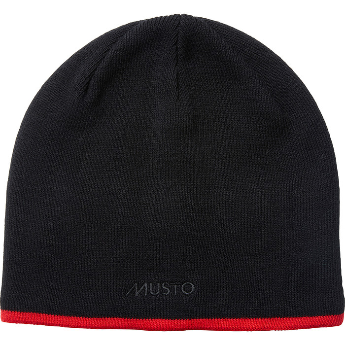 2021 Musto Knitted Pipo 81223 - Musta