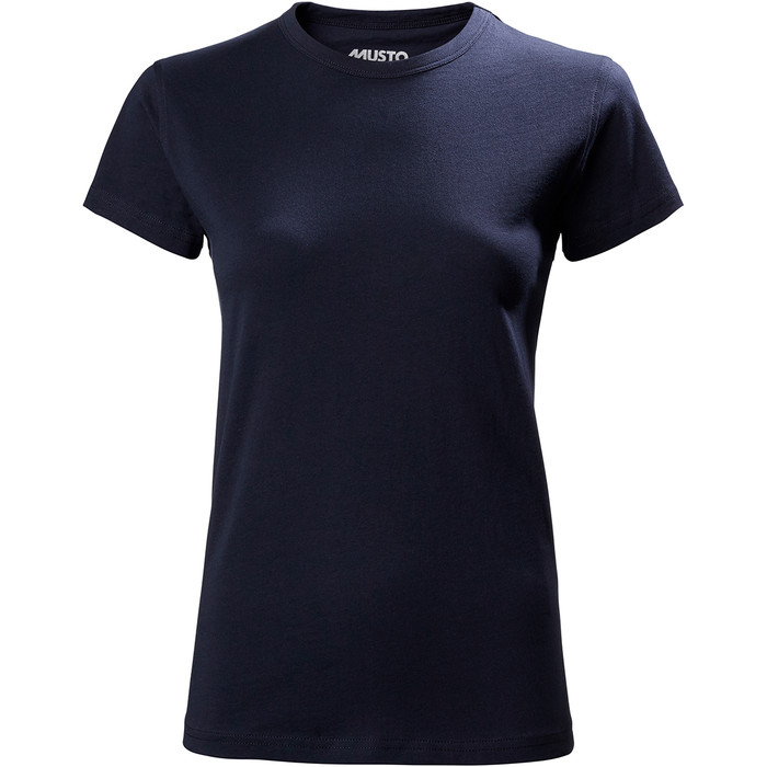 2022 Musto Women's Musto T-shirt 80659 - gte Navy