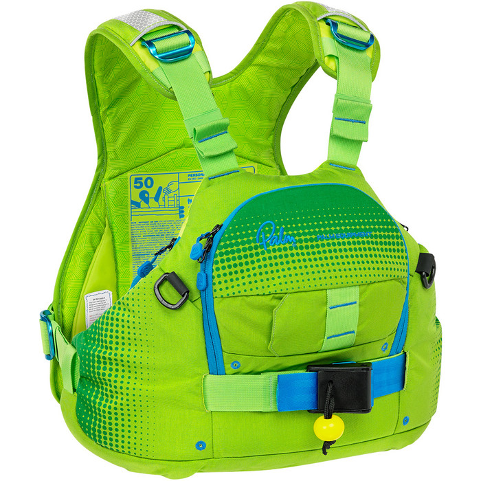 2024 Palm Nevis 70N Whitewater Buoyancy Aid 12132 - Lime / Mint
