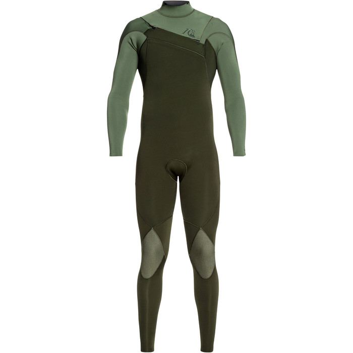 Quiksilver 2020 Quiksilver Highline Limited 3/2mm Chest Zip Hombre Eqyw103075 - Ivy / Olive