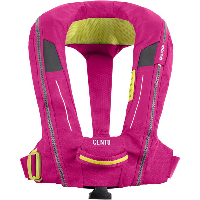 2024 Spinlock Junior Deckvest Cento 100N Auto Lifejacket DWCEN - Pink