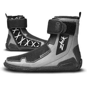 2022 Zhik ZhikGrip 2 Neoprene Hiking Sailing Boots BOOT360 - Grey / Black