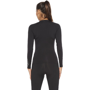 2022 2XU Womens Ignition Compression Long Sleeve Top WA6405a - Black /  Silver