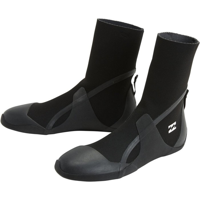 2021 Billabong Absolute 5mm Round Toe Wetsuit Boots MWBO3BB5 - Black